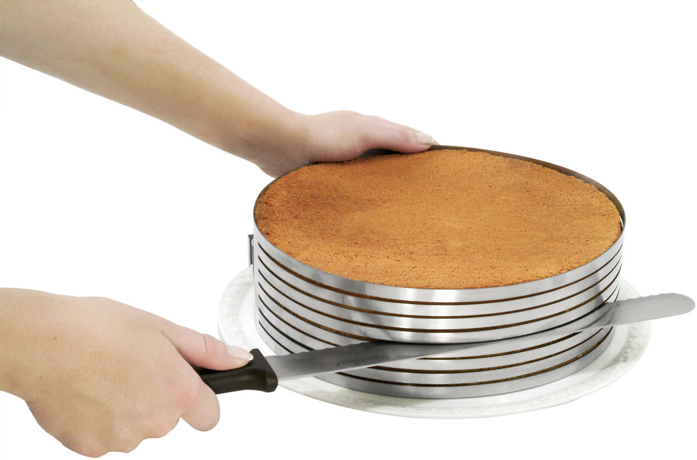 KUCHENSET - Silberfarben/Schwarz, Kunststoff/Metall (35/28,5/11cm) - Zenker