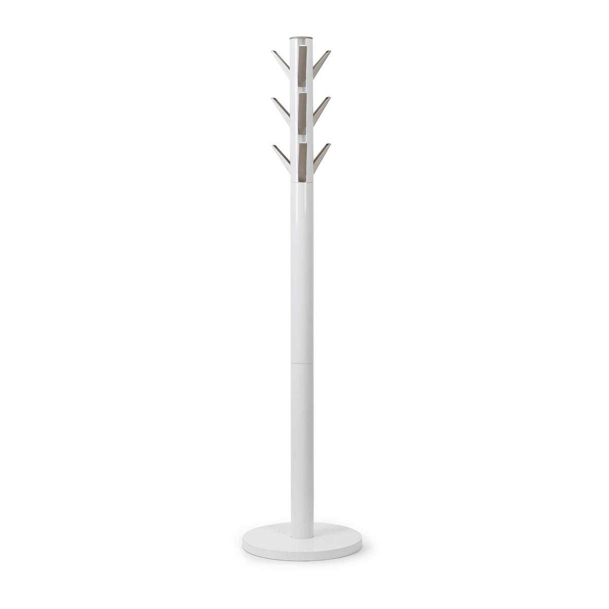 KLEIDERSTÄNDER in Weiß 40/168/40 cm   - Weiß, Basics, Holz (40/168/40cm) - Umbra