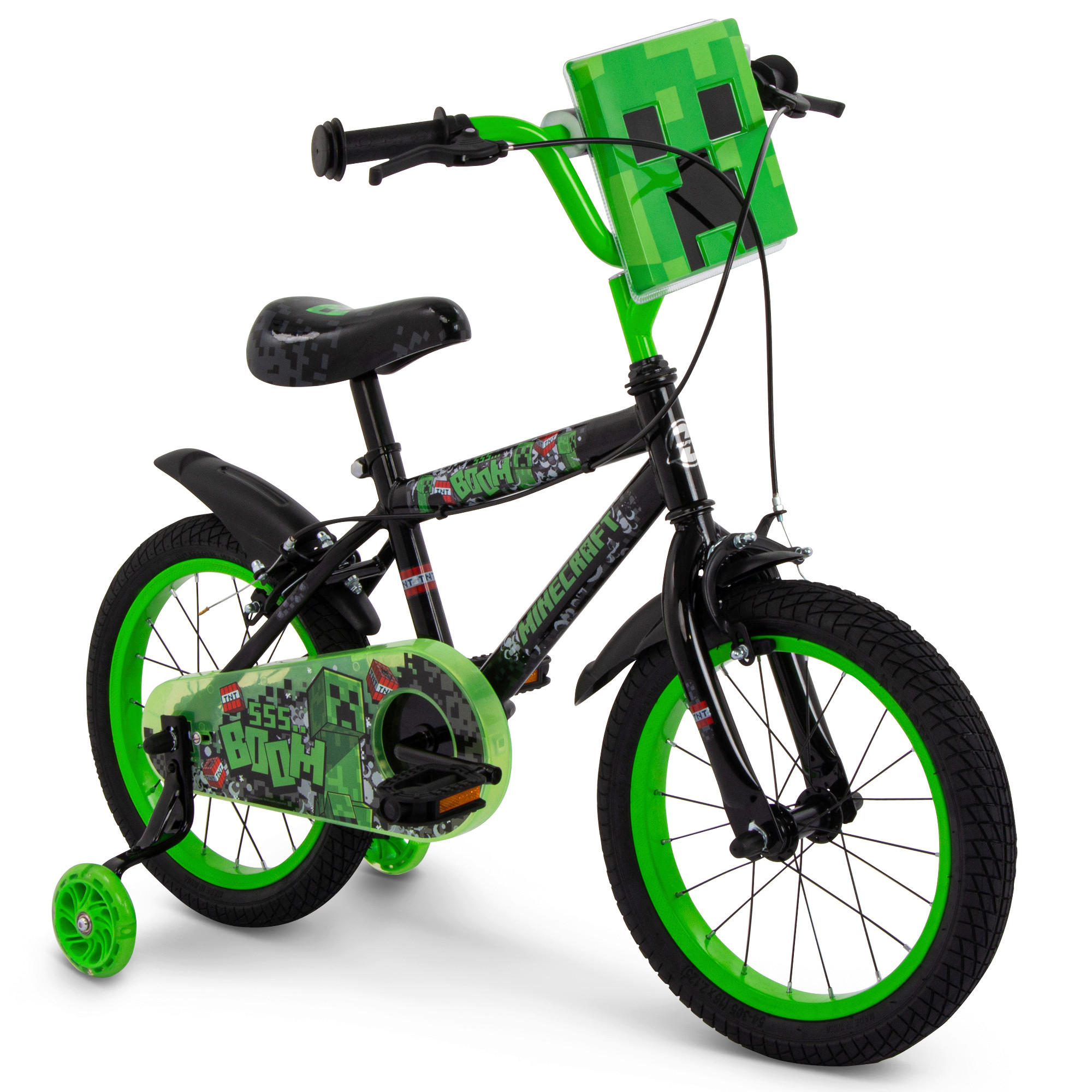 KINDERFAHRRAD 16 Zoll  - Schwarz, Basics, Metall (54/84/106cm)