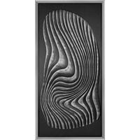 TABLOU ORIGINAL 45/90 cm  - argintiu/multicolor, Design, plastic/material pe bază de lemn (45/90cm) - Monee
