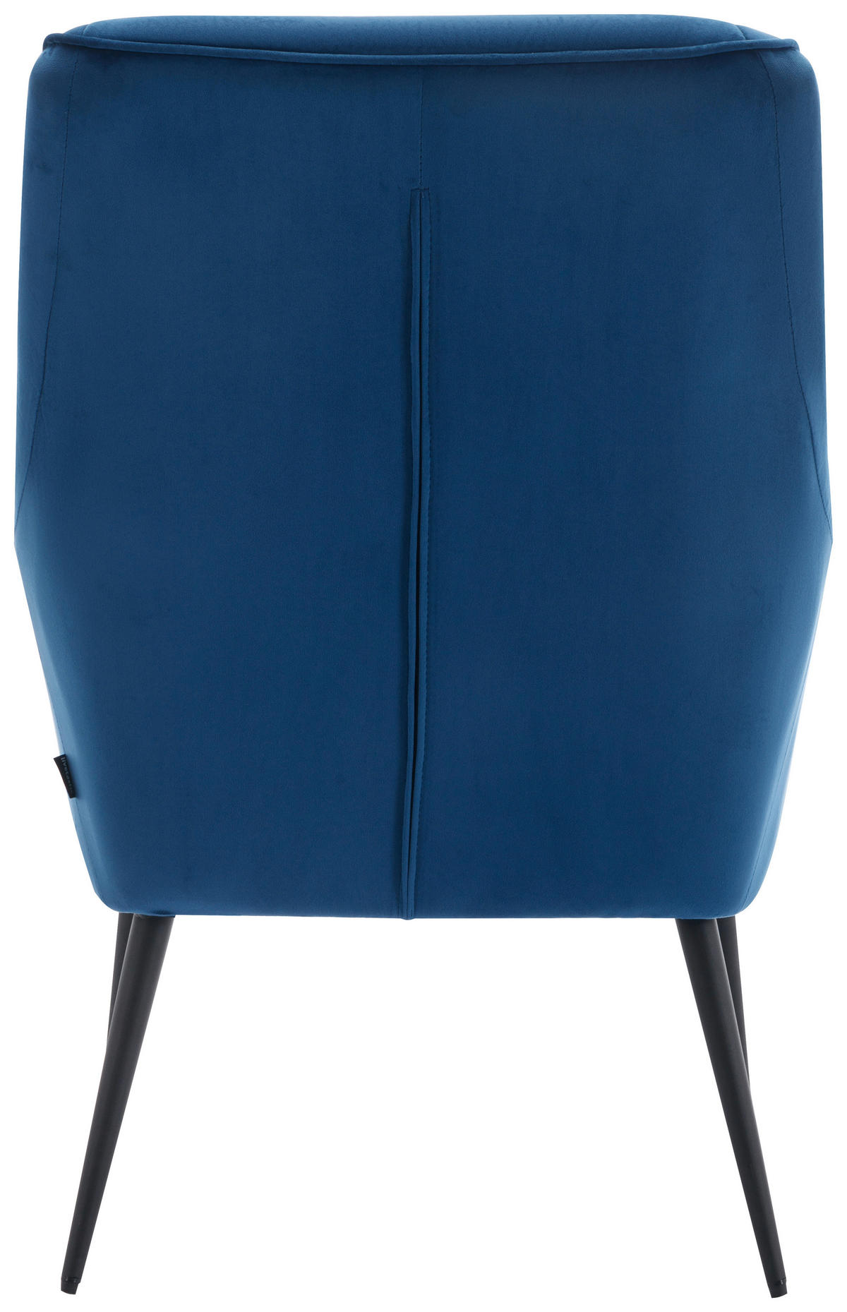 FOTEL - fekete/kék, Design, textil/fém (74/99/74cm) - Livetastic
