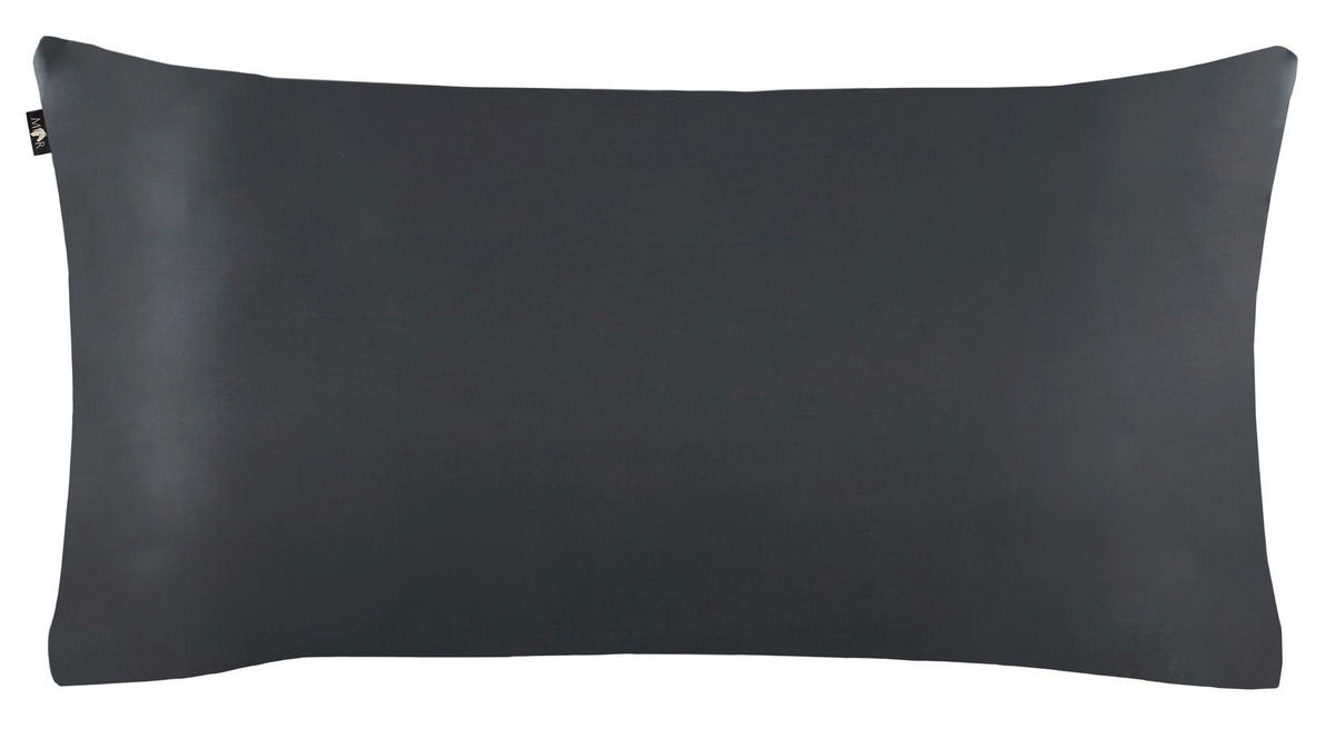 KISSENHÜLLEN-SET Marcel.Remus.Design - Son Vida anthrazit 40/80 cm  - Anthrazit/Weiß, Design, Textil (40/80cm) - Marcel Remus
