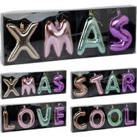 DEKOR BETŰ - színes, Basics, műanyag (33/11/2cm)