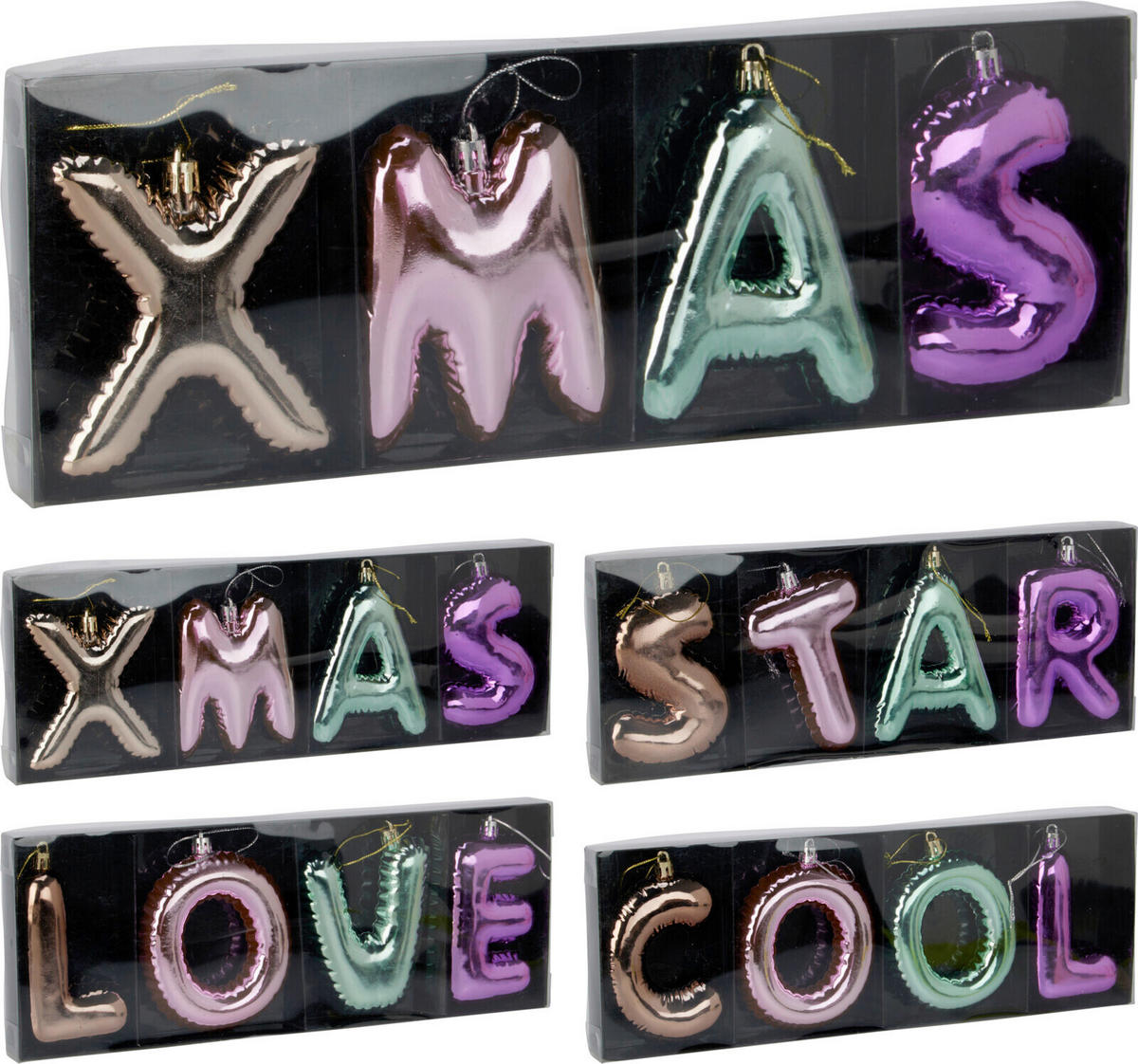 DEKOR BETŰ - színes, Basics, műanyag (33/11/2cm)