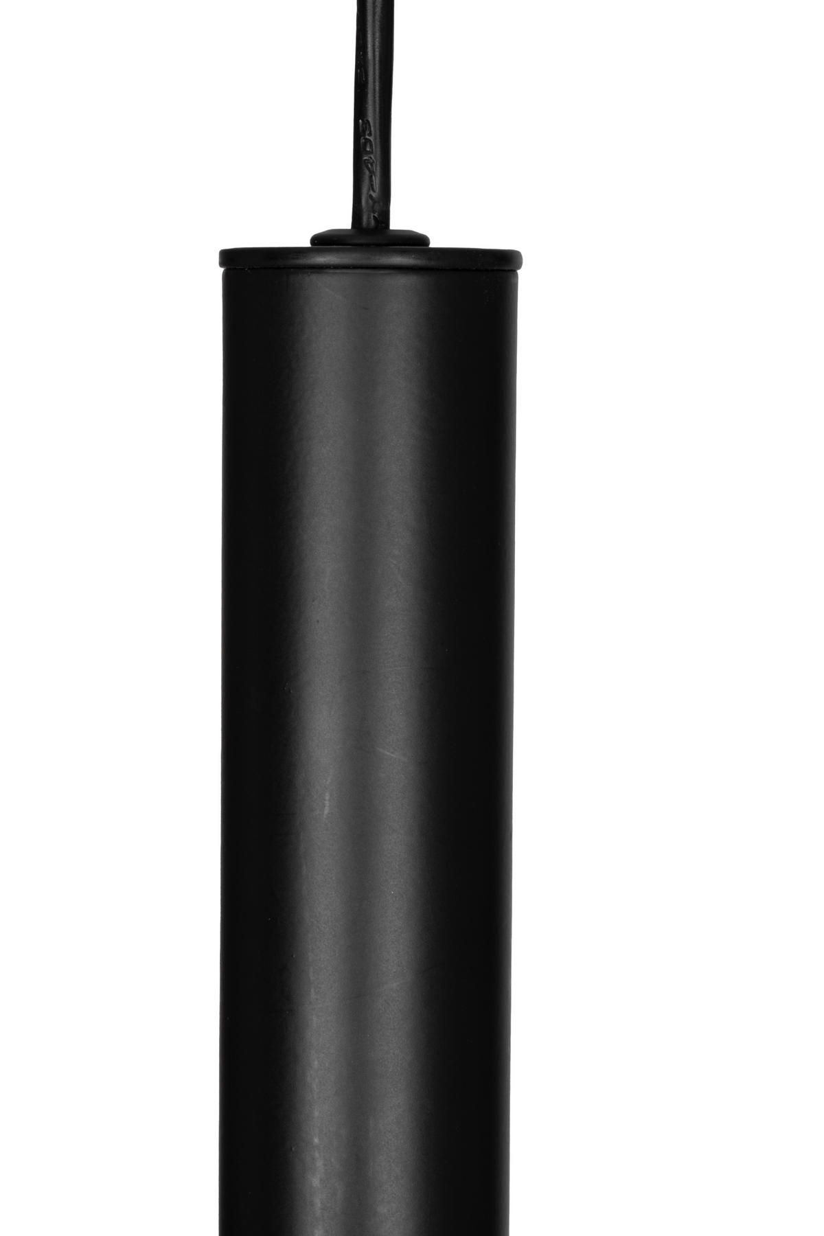 LED-HÄNGELEUCHTE 85/5,5/175 cm   - Eichefarben/Schwarz, Design, Metall (85/5,5/175cm) - Novel