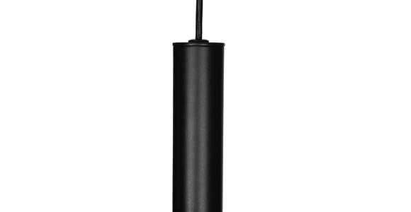 LED-HÄNGELEUCHTE 85/5,5/175 cm - Eichefarben/Schwarz, Design, Metall (85/5,5/175cm) - Novel