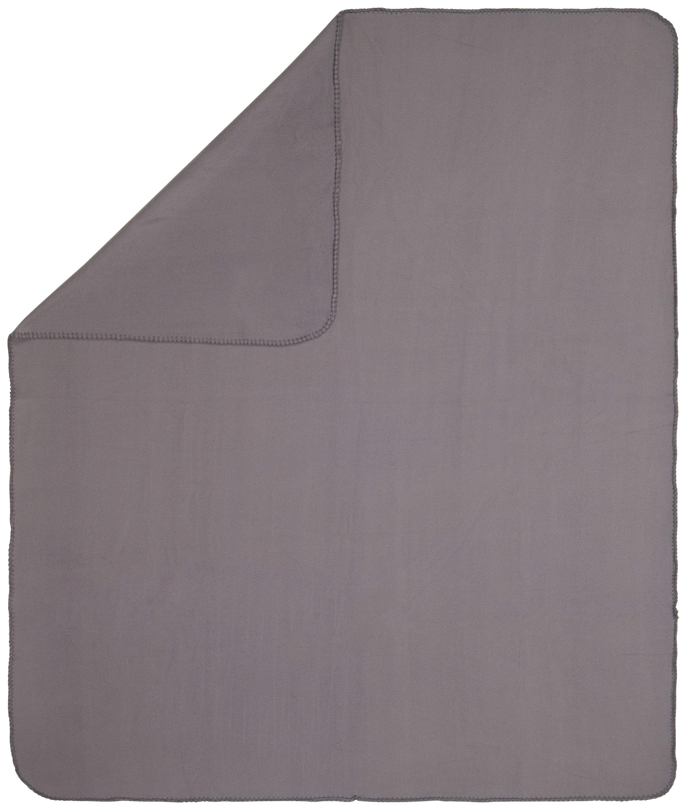 FLEECEDECKE 130/160 cm  - Grau, Basics, Textil (130/160cm) - Boxxx
