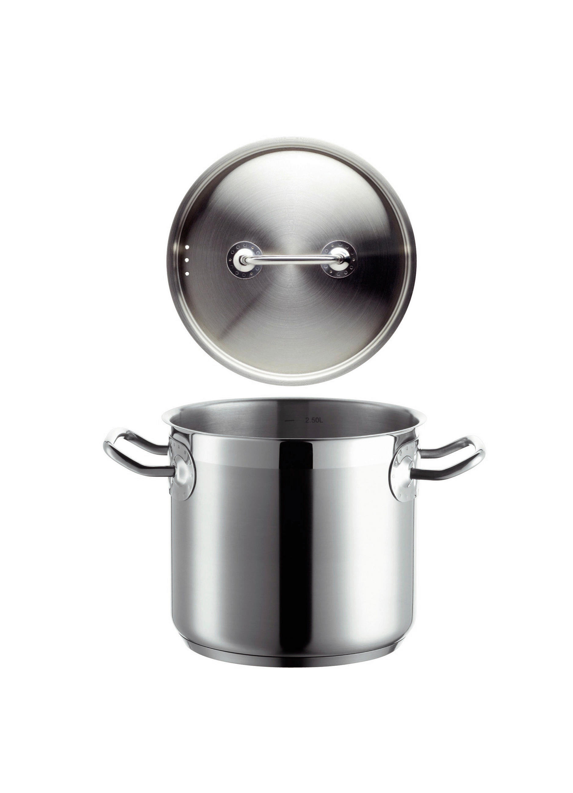 GEMÜSETOPF Professional 2,9 L  - Silberfarben, Basics, Metall (16/14,8/24,5cm) - Mäser