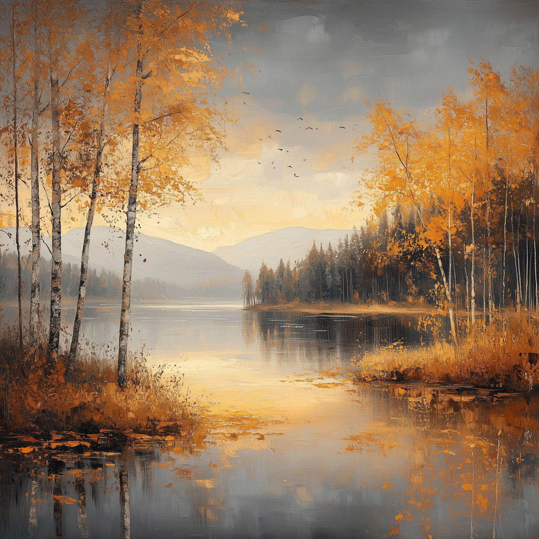 Euroart OBRAZ NA KOVU, krajina a příroda, 50/50/2 cm