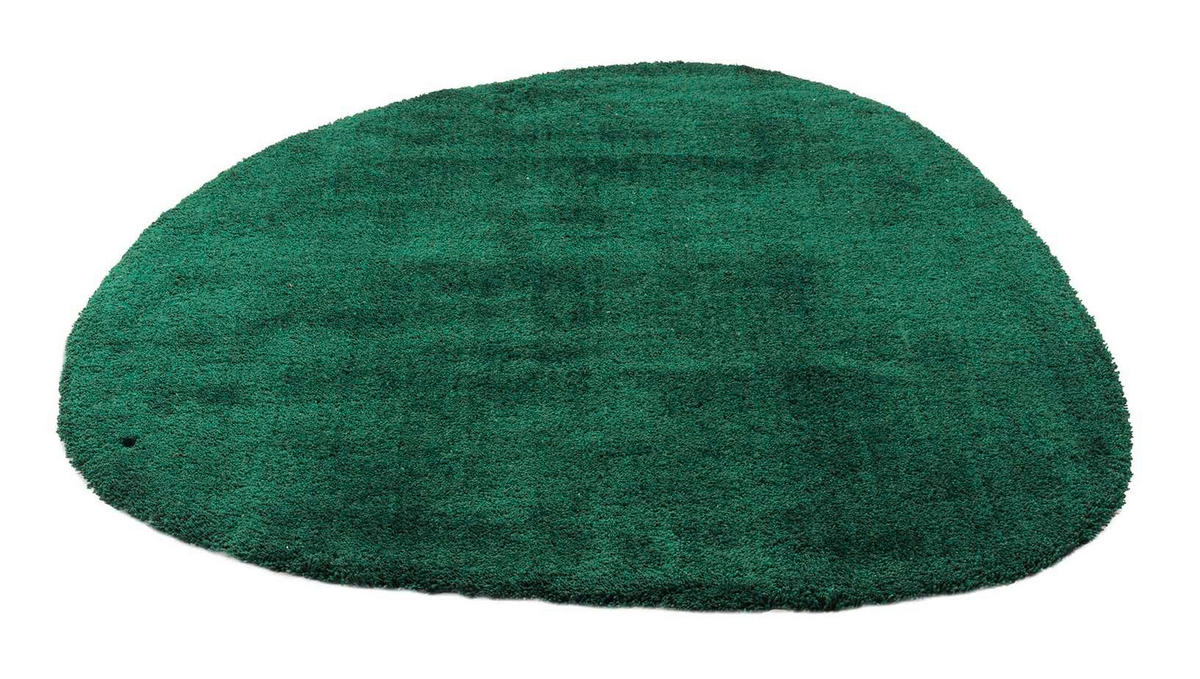 PREPROGA Z VISOKIM FLOROM Cozy  135/200 cm  taftano  zelena  - zelena, Basics, tekstil (135/200cm) - Tom Tailor