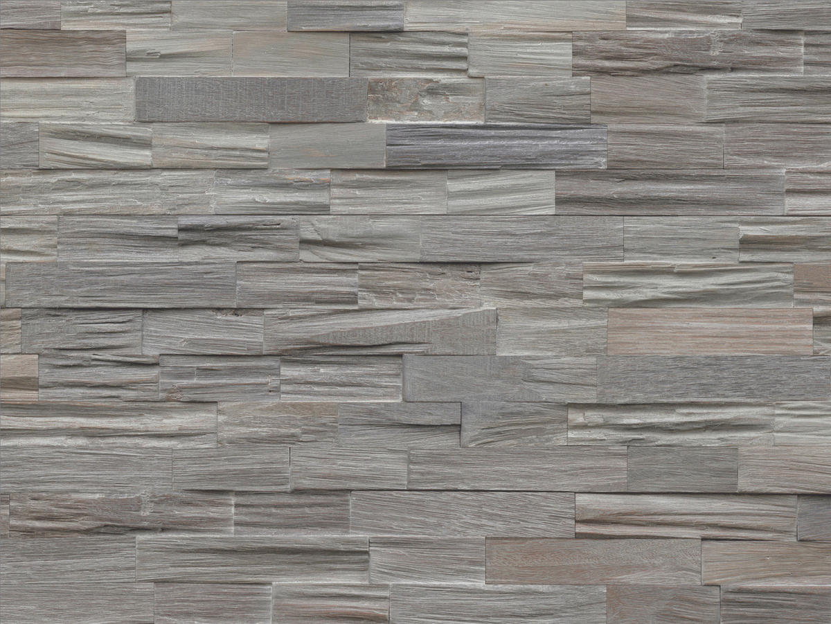 WANDVERKLEIDUNG - Grau, Basics, Holz (50/20/1.8cm)