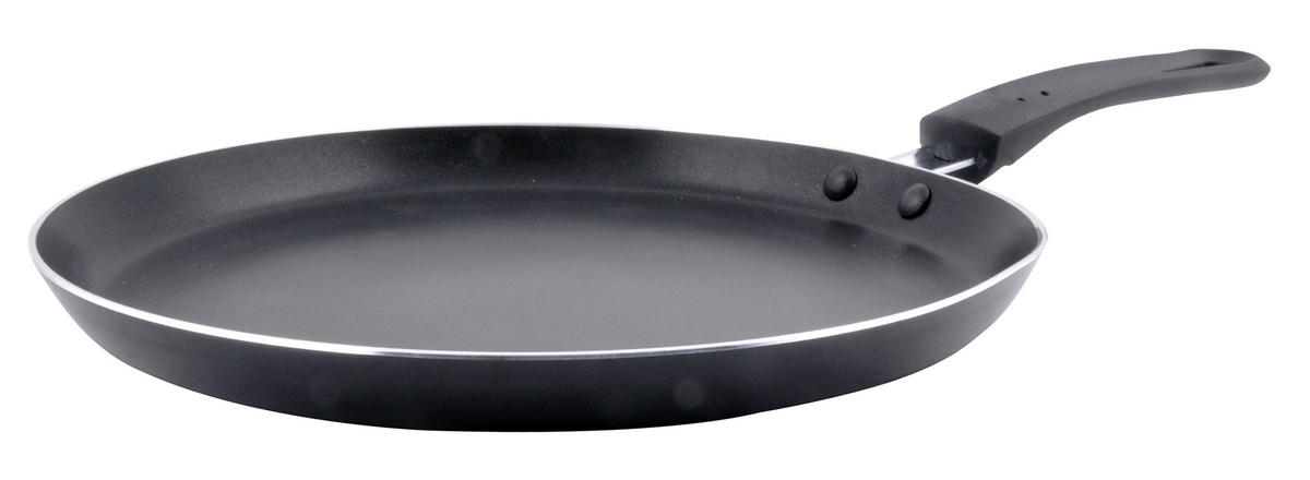 PANNKAKSPANNA  - svart, Klassisk, metall (24/2cm) - Best Price