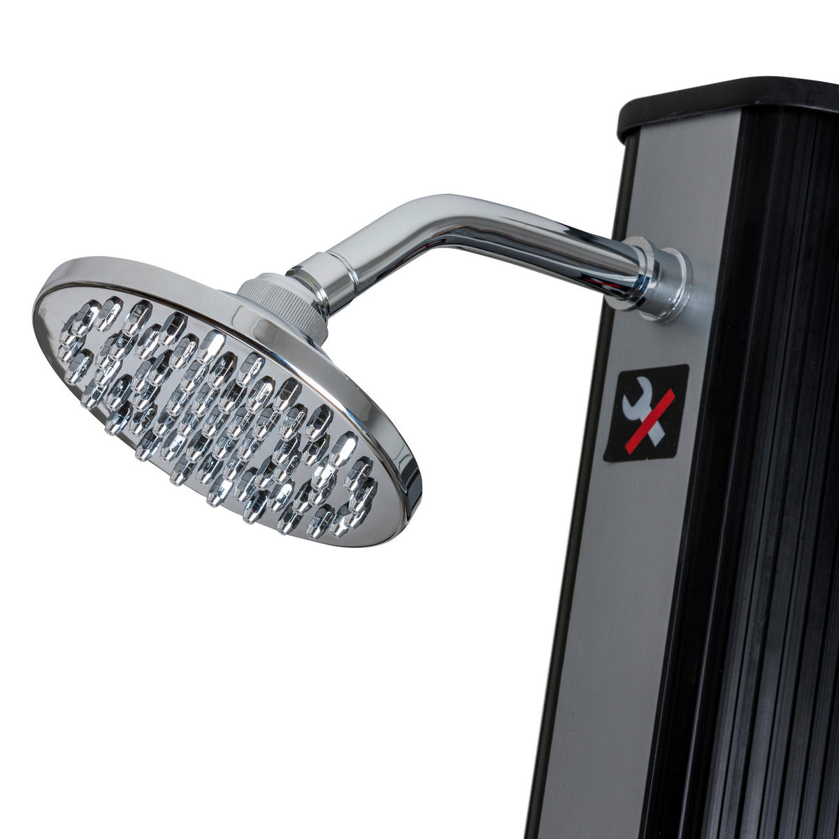 SOLARDUSCHE AR1035P 2021  - Schwarz, KONVENTIONELL, Kunststoff/Metall (17/17/223cm) - Gre