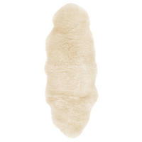 OVČJA KOŽA  Alice     45/130 cm     bela  - bela, Natur, krzno (45/130cm) - Linea Natura