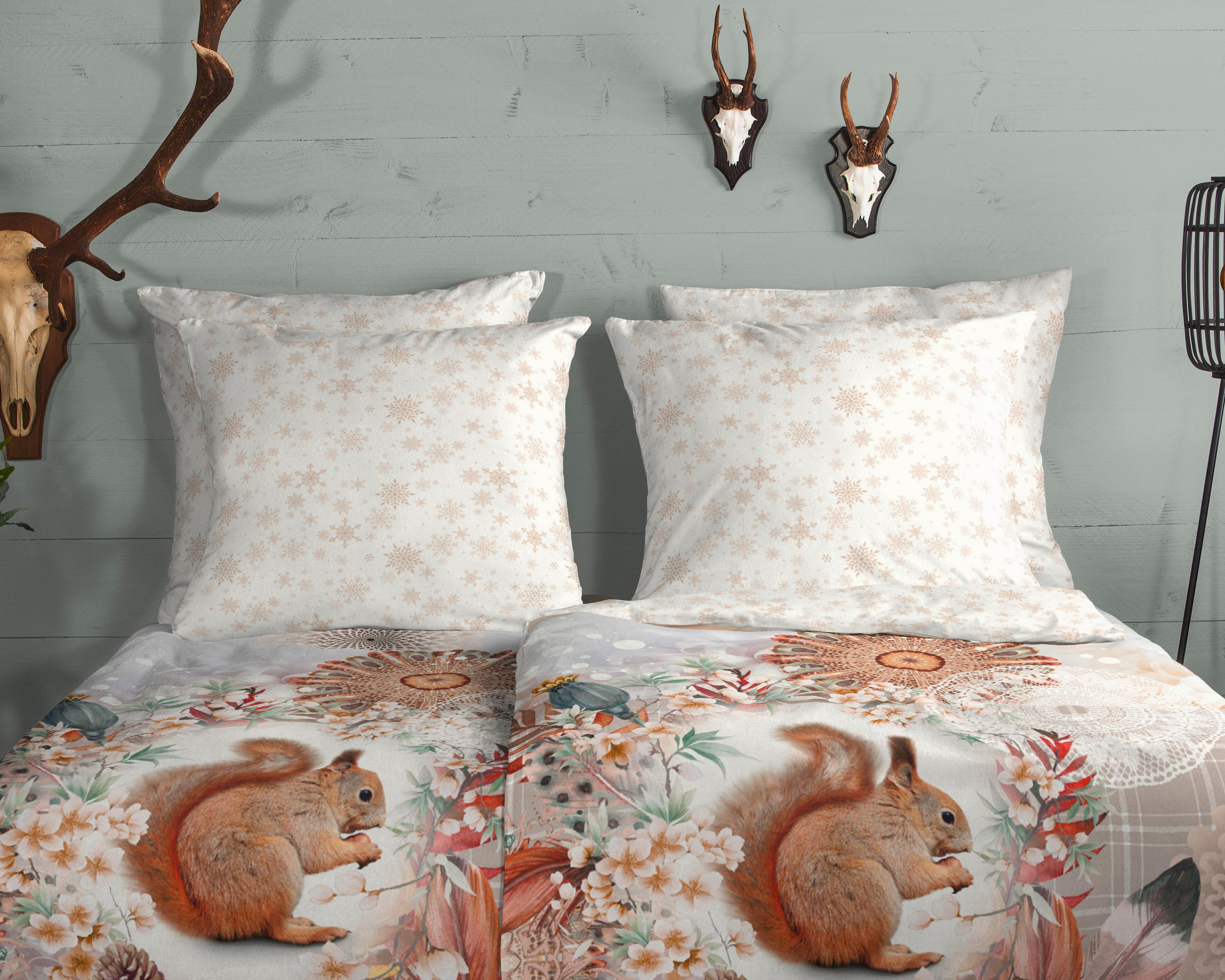 BETTWÄSCHE HIP Flanell, Biber 140/200 cm  - Sandfarben/Beige, Design, Textil (140/200cm)
