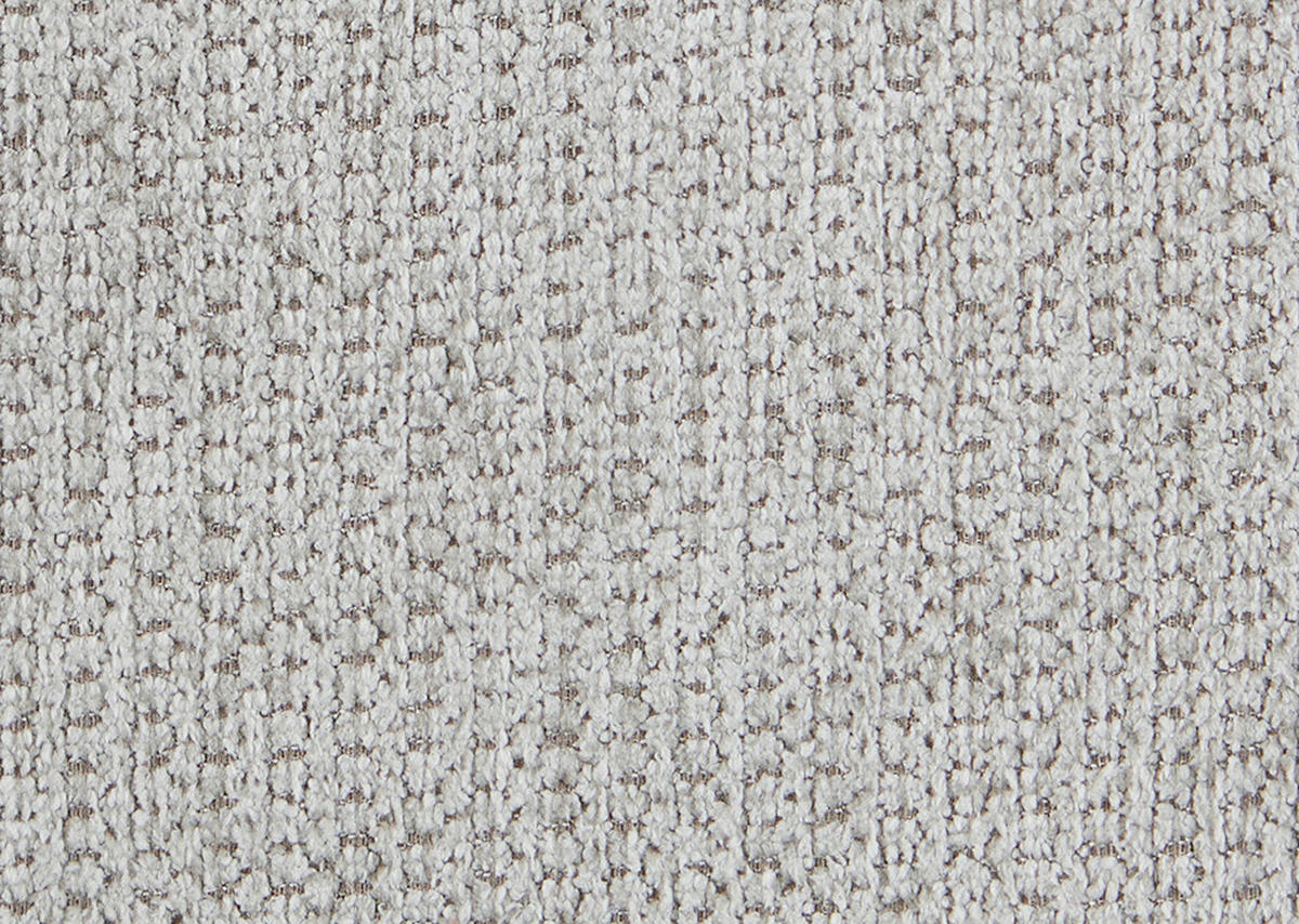 WOHNLANDSCHAFT Flachgewebe Hellgrau  - Hellgrau/Schwarz, Konventionell, Textil/Metall (215/333/174cm) - Beldomo System