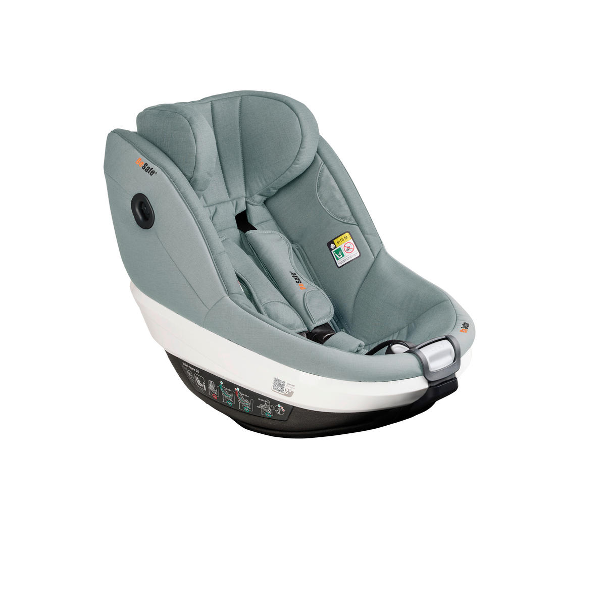 DJEČJA AUTOSJEDALICA  Beyond 360  - svijetlo zelena, Basics, tekstil (67/44/43cm) - Besafe