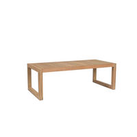 LOUNGETISCH  - Natur, Holz (130/60/43cm) - Amatio