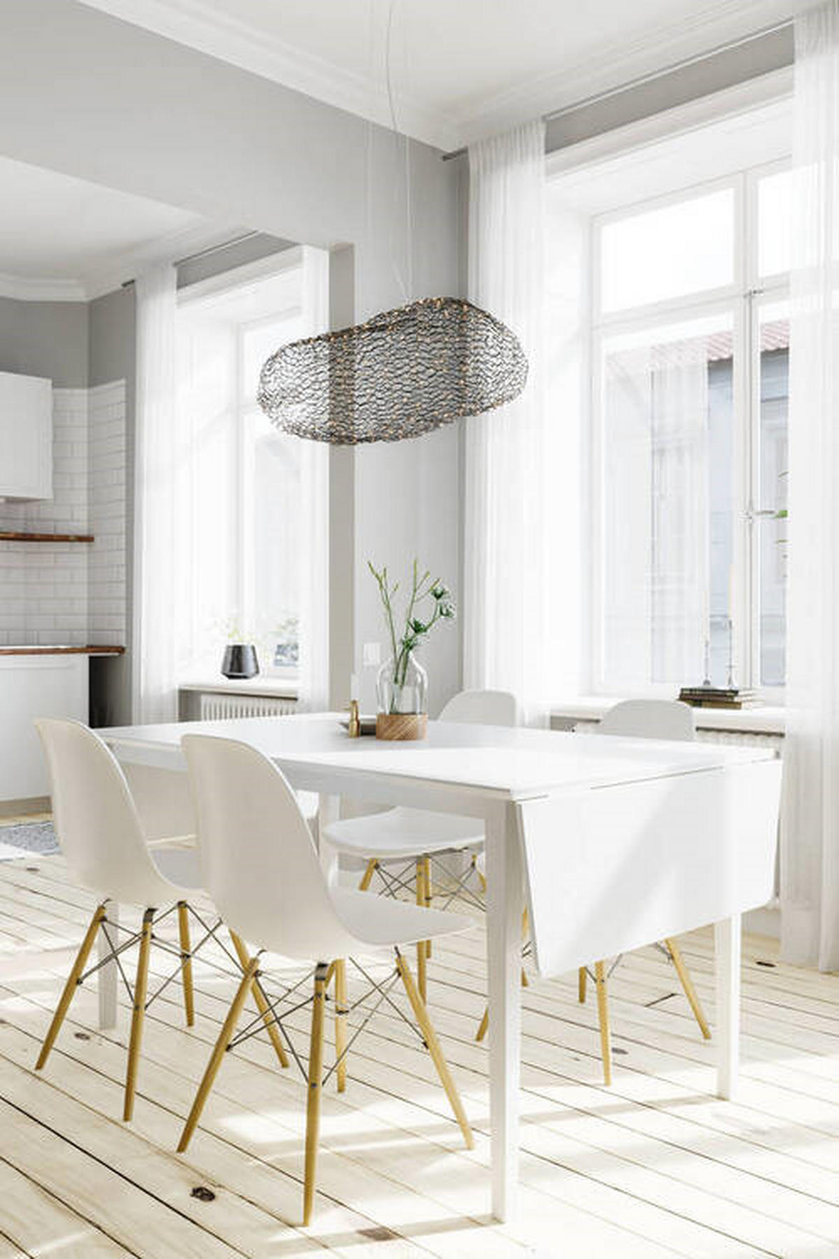 ZÁVESNÉ LED SVIETIDLO, 40/27/76 cm  - čierna, Design, kov (40/27/76cm) - By Rydéns