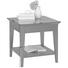 BEISTELLTISCH in Holz 55/55/55 cm - Nussbaumfarben, LIFESTYLE, Holz (55/55/55cm) - Selva BEISTELLTISCH in Holz 55/55/55 cm - Nussbaumfarben, LIFESTYLE, Holz (55/55/55cm) - Selva