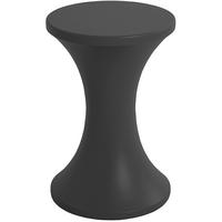 BEISTELLTISCH in Metall 32/32/49 cm  - Schwarz, Design, Metall (32/32/49cm)