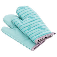 RUKAVICE DO TROUBY  - modrá, Basics, textil (18/28cm) - Vossen