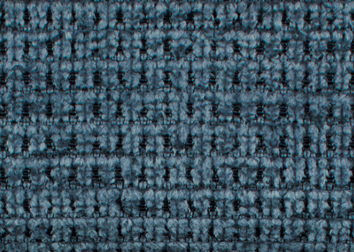 FERNSEHSESSEL in Struktur Blau  - Blau/Schwarz, Modern, Textil/Metall (73/113-117/85cm) - Cantus