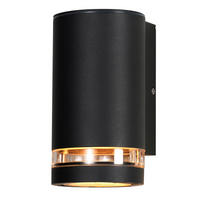 UTOMHUSLAMPA - svart, Design, metall (9,20/10,50/16,50cm)