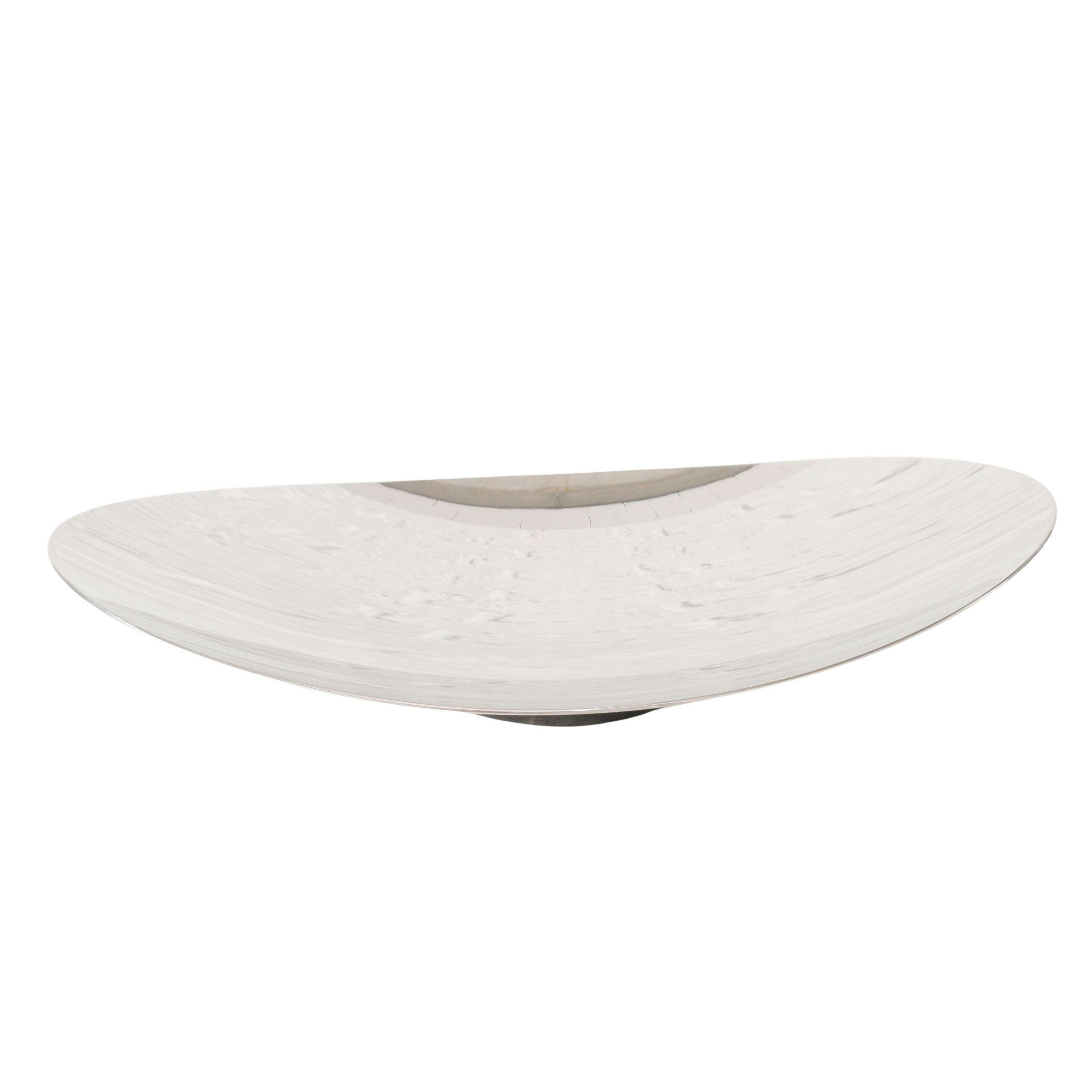DEKOSCHALE - Silberfarben, Basics, Metall (30/22/5,5cm) - Boltze Home