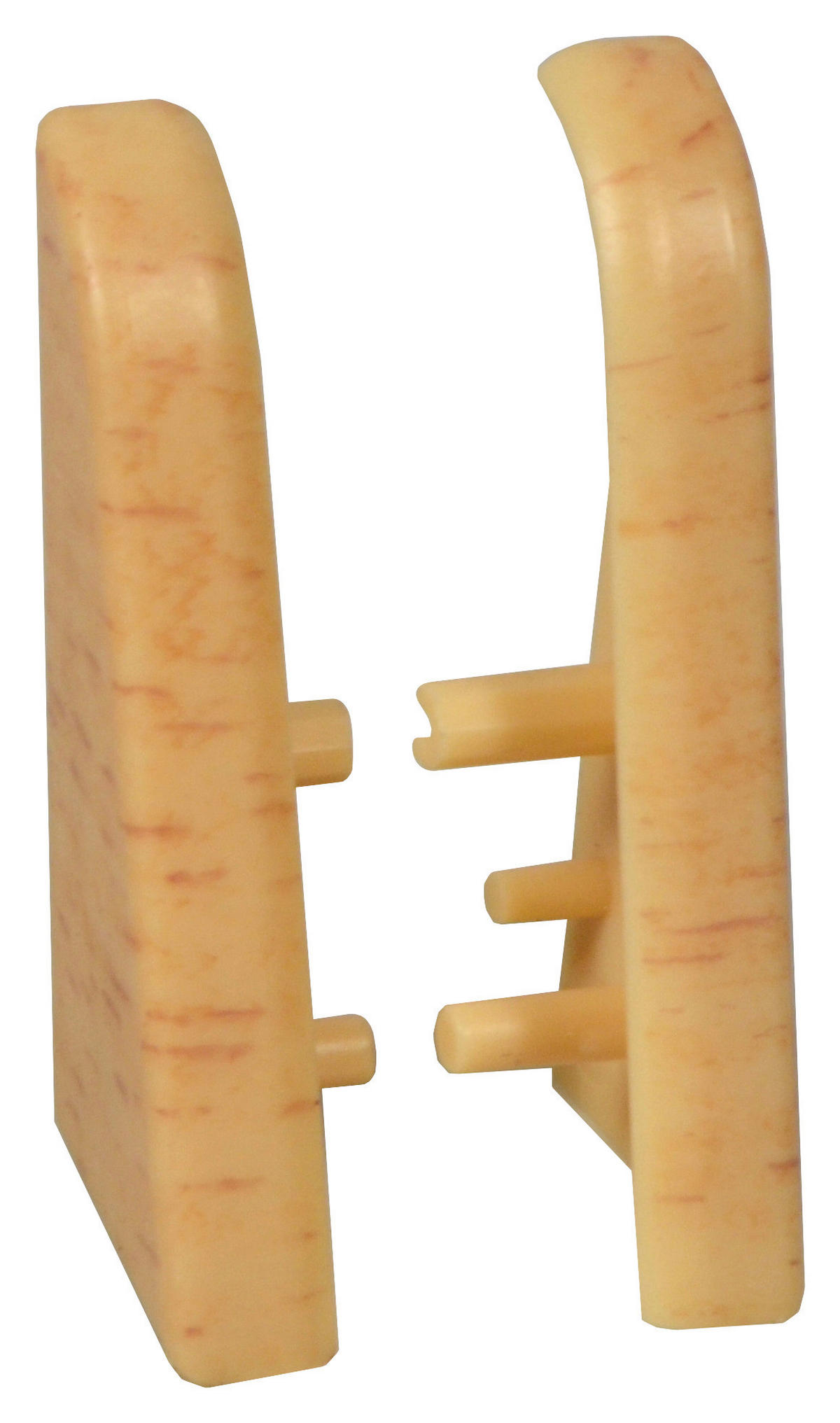SOCKELLEISTENENDSTÜCK Buchefarben  - Buchefarben, Basics, Kunststoff (-/2,01/3,96cm) - Homeware