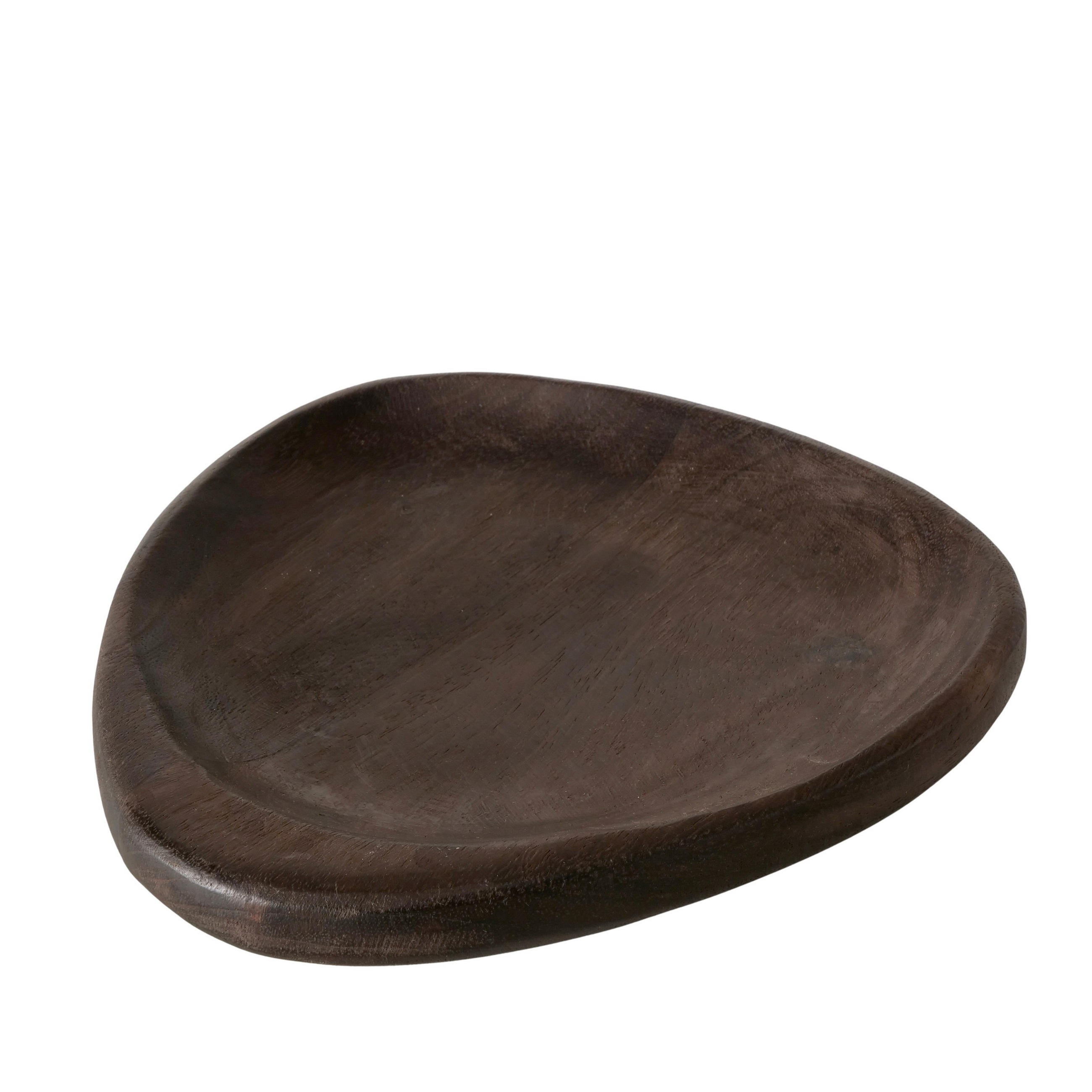DEKOSCHALE - Braun, Basics, Holz (25/22,5/5cm) - Ambia Home