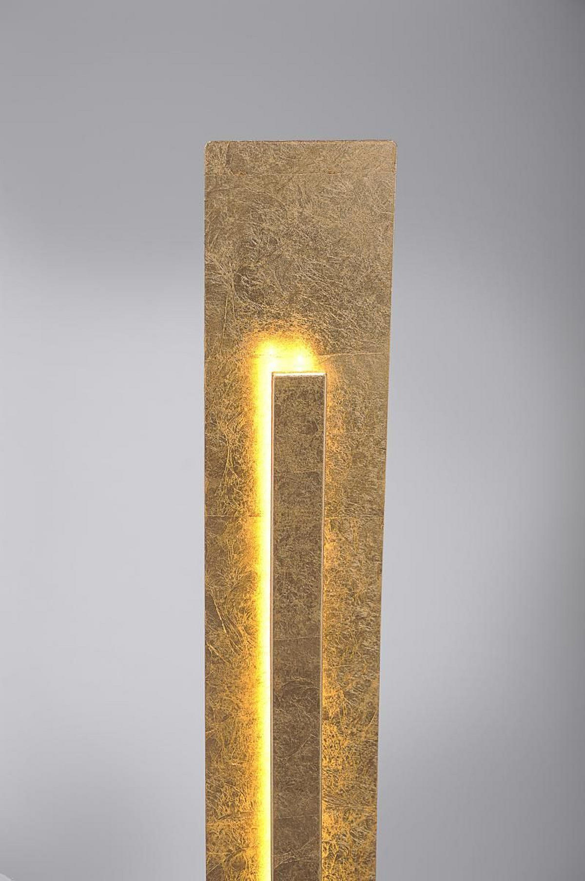 LED-STEHLEUCHTE 26/140 cm    - Goldfarben, Design, Metall (26/140cm) - Paul Neuhaus