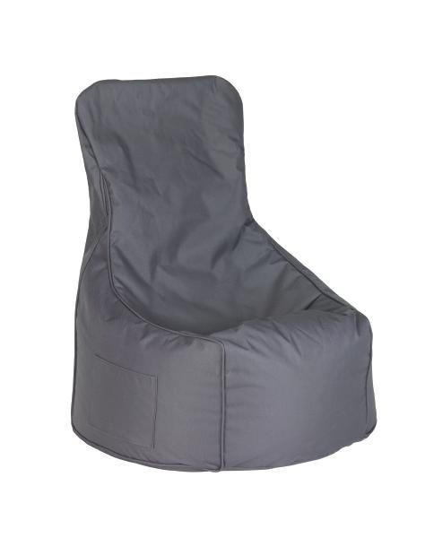 SEDACÍ VAK, antracitová - antracitová, Design, textil (85/100/85cm) - Boxxx