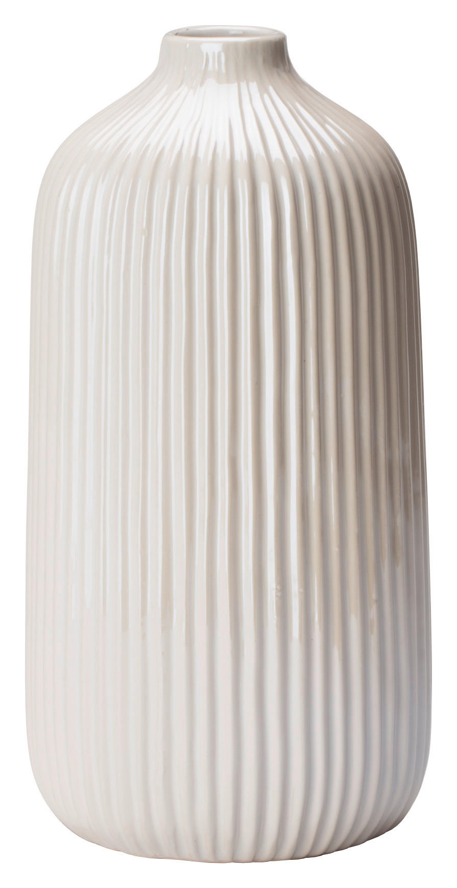 VAS    10,5/21,5 cm  - vit, Design, keramik (10,5/21,5cm) - Ambia Home