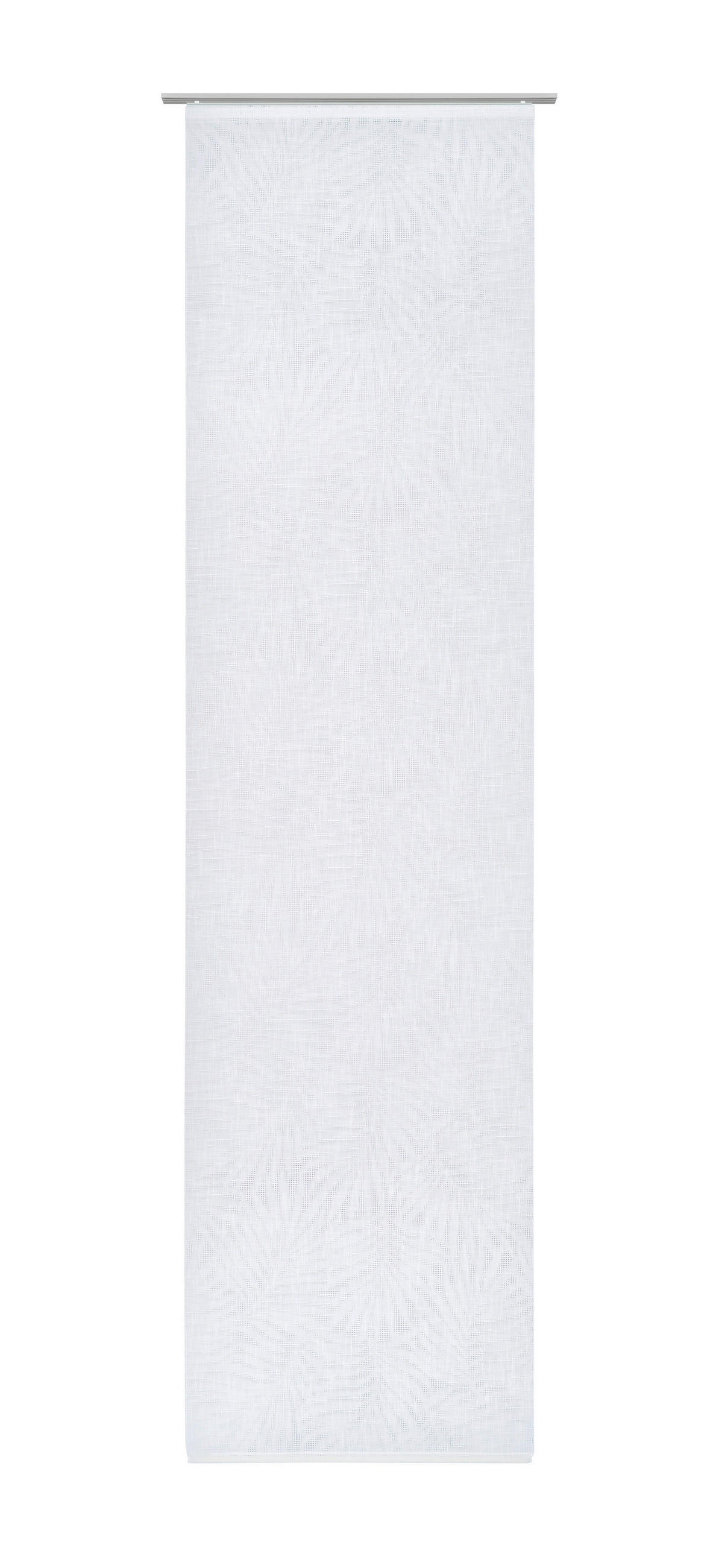 PANELNA ZAVESA    60/260 cm  - bela, Design, tekstil (60/260cm) - Novel