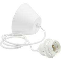 LEUCHTENFASSUNG 120 cm   - Weiß, KONVENTIONELL, Kunststoff (120cm)