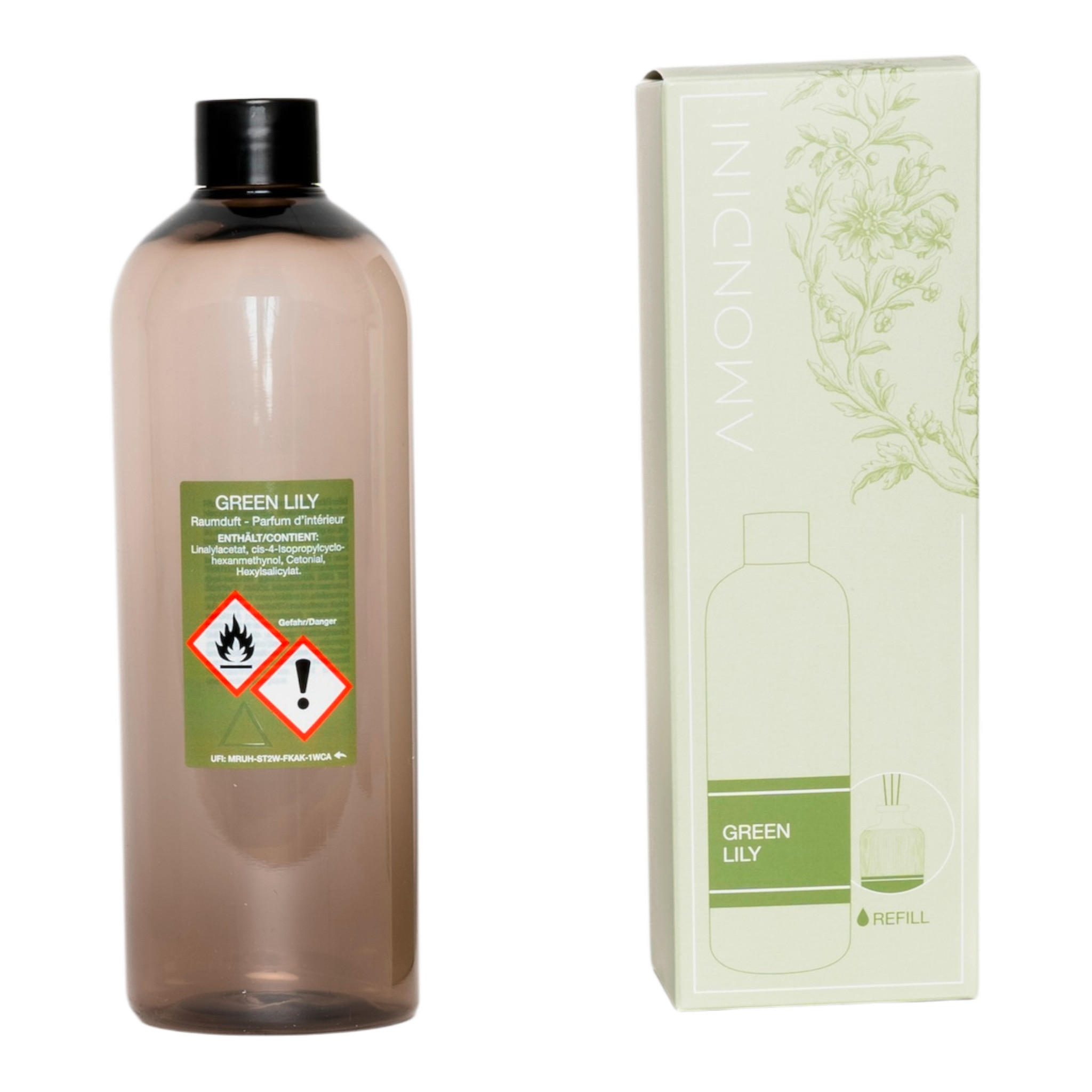 RAUMDUFT-NACHFÜLLUNG 500 ml   - Grün, Basics, Kunststoff (500ml)