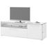 TV-ELEMENT 180/57/50 cm - Eichefarben/Weiß, Design, Holzwerkstoff/Metall (180/57/50cm) - Novel TV-ELEMENT 180/57/50 cm - Eichefarben/Weiß, Design, Holzwerkstoff/Metall (180/57/50cm) - Novel