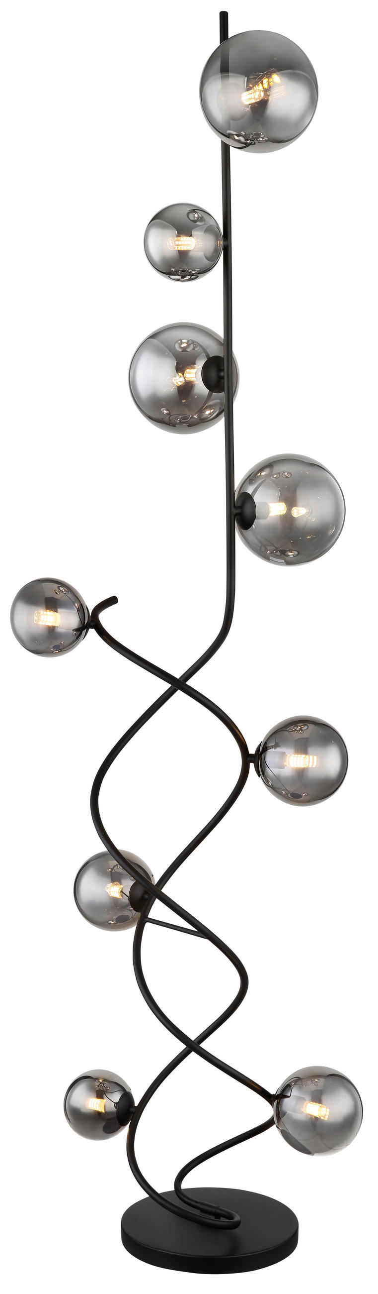STOJACÍ LED LAMPA, 42.5/40/162 cm - Design (42.5/40/162cm) - Globo