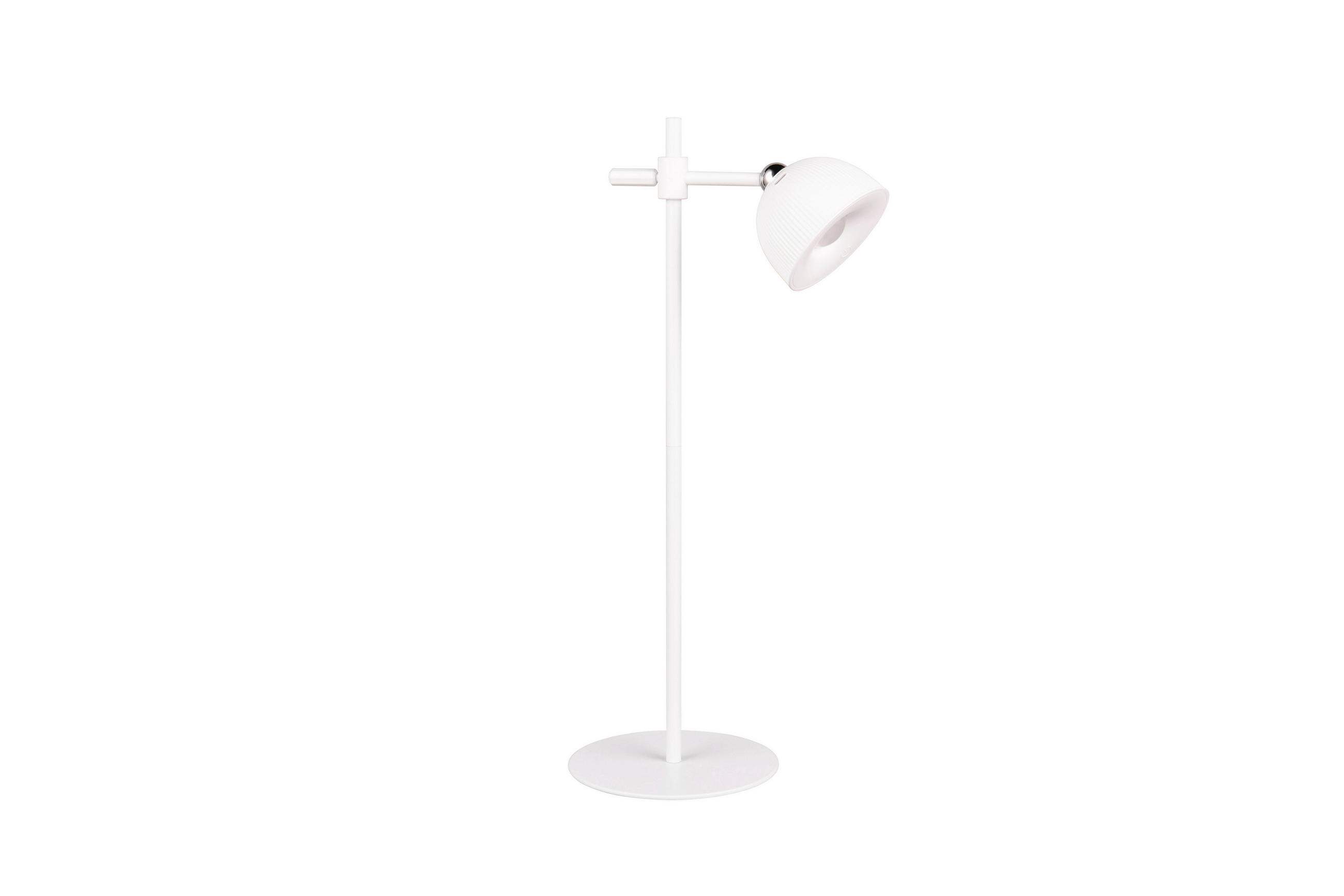 AKKU-TISCHLEUCHTE - Weiss, Konventionell, Kunststoff (13,2/20/41cm)