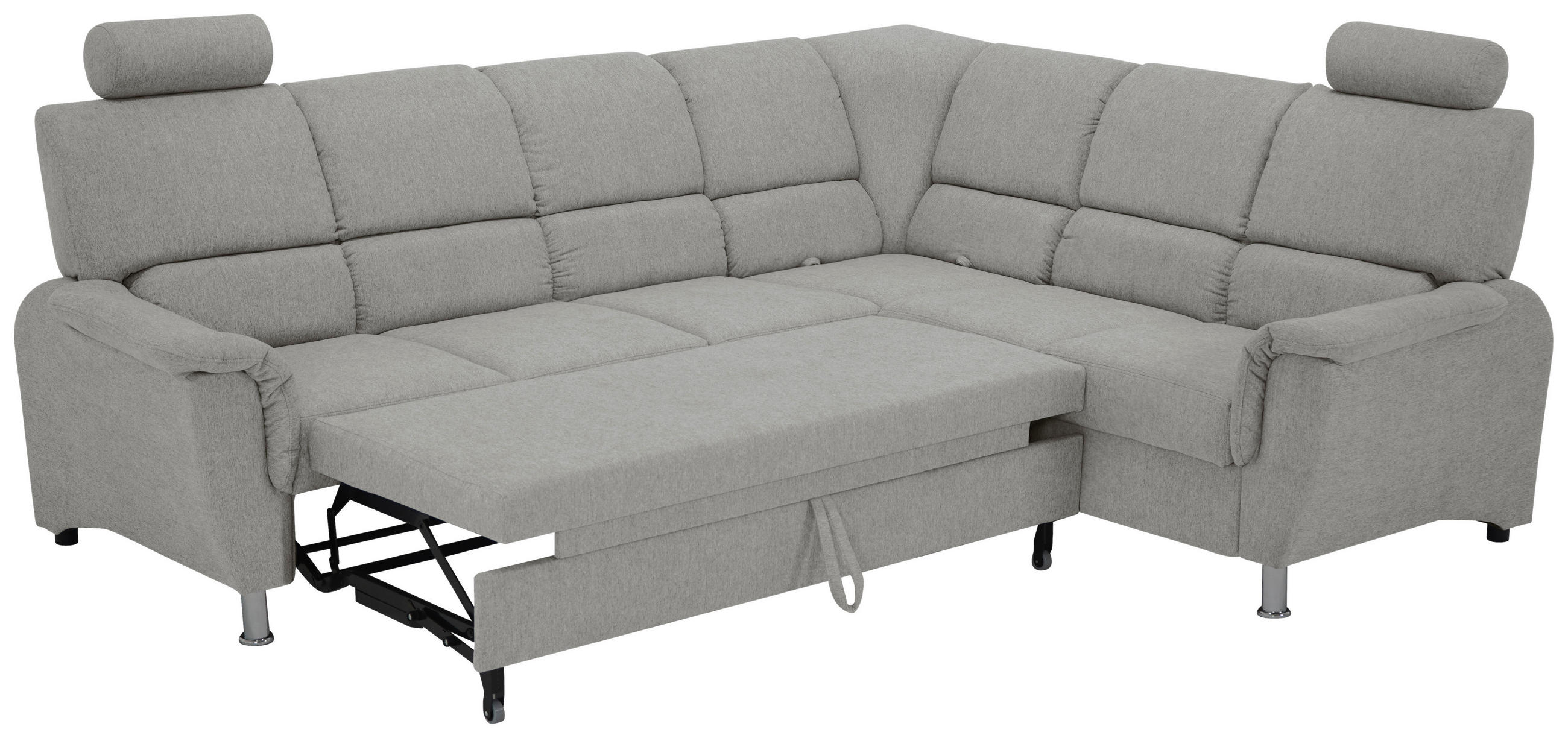 ECKSOFA in Grau  - Grau, Design (270/219cm) - Livetastic
