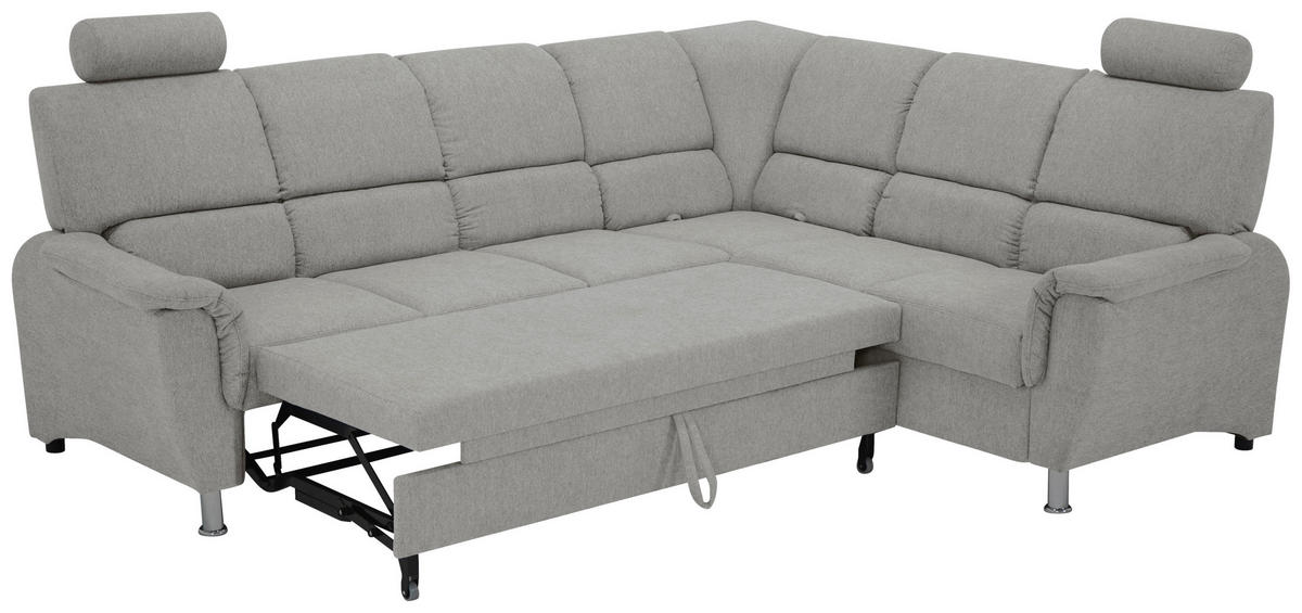 ECKSOFA in Grau  - Grau, Design (270/219cm) - Livetastic