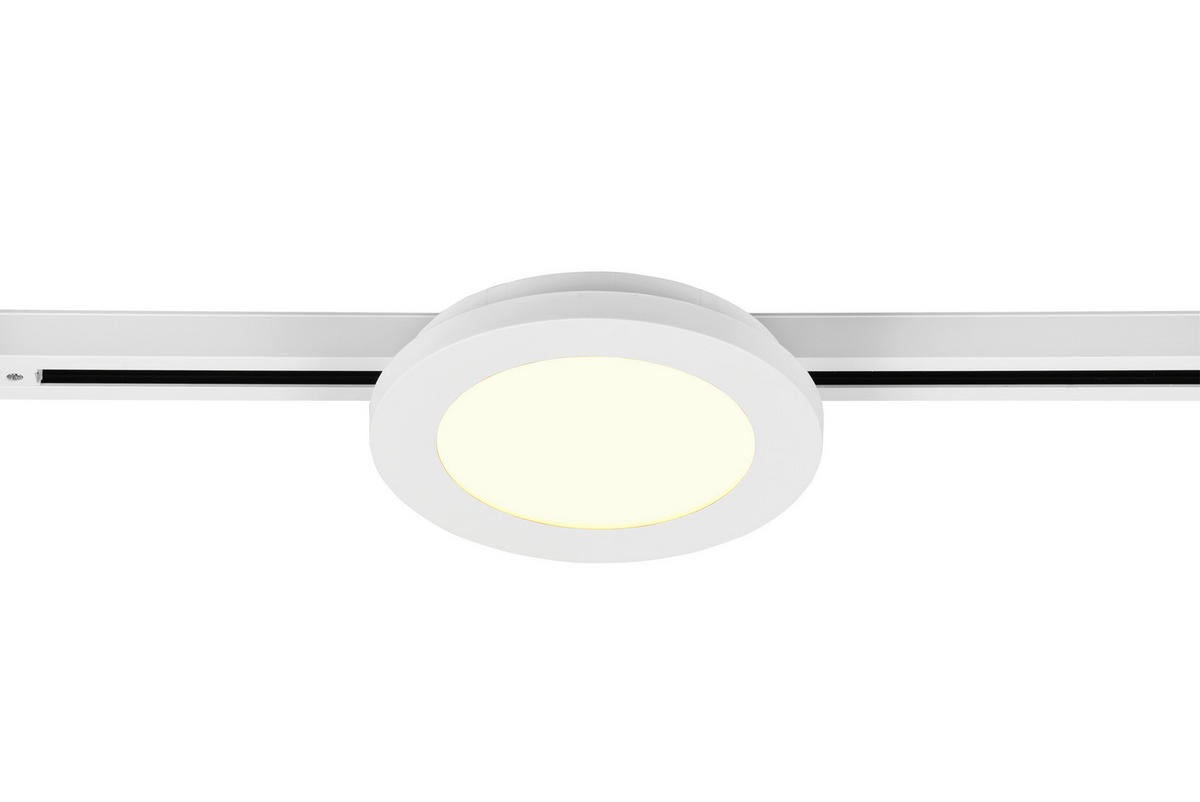 DECKENLEUCHTE  17,0/2,9 cm    - Weiß, Basics, Kunststoff (17,0/2,9cm) - Trio Leuchten