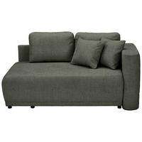 CHAISELONGUE Chenille Dunkelgrün  - Dunkelgrün/Schwarz, KONVENTIONELL, Kunststoff/Textil (171/73/93cm) - Carryhome