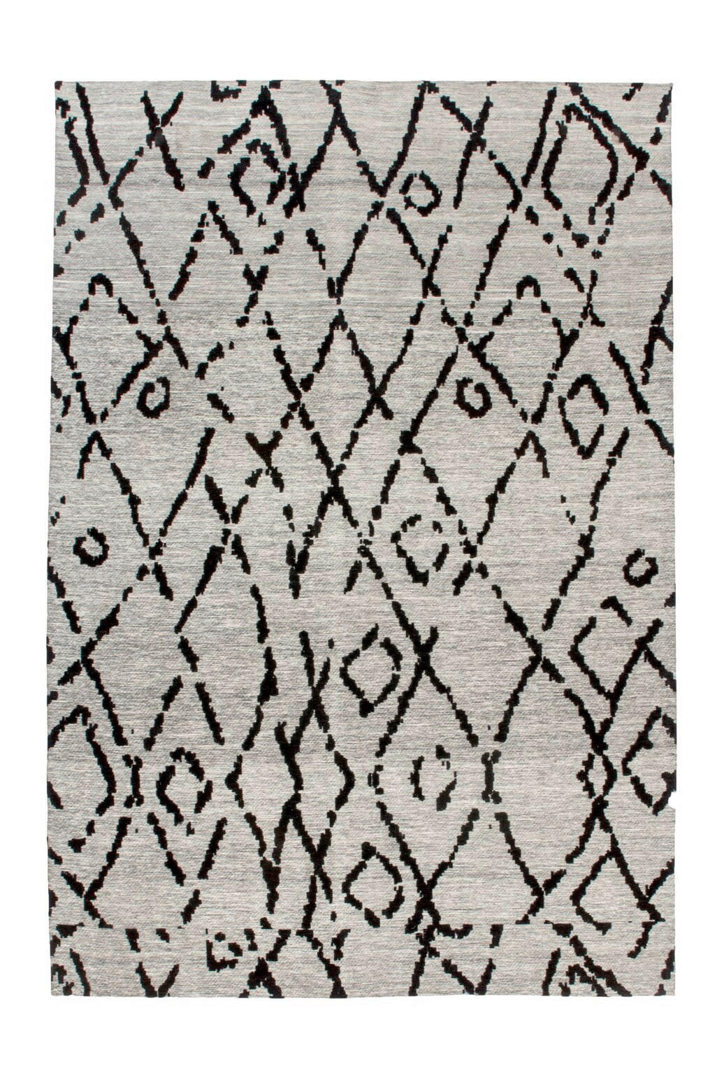 Kayoom VINTAGE KOBEREC, 120/170 cm šedá, černá