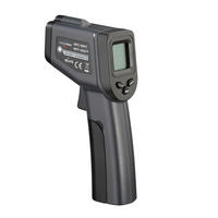 BRATENTHERMOMETER  - Schwarz, Basics, Kunststoff (8/4/16,5cm) - KÜCHENPROFI