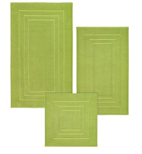 BADEMATTE Hellgrün 67/120 cm  - Hellgrün, Basics, Textil (67/120cm) - Vossen