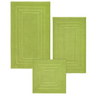 BADEMATTE Grün 60/100 cm  - Grün, Basics, Textil (60/100cm) - Vossen