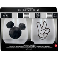 GLÄSERSET  2-teilig  - Transparent, Basics, Glas (22,6/9/16cm) - Disney