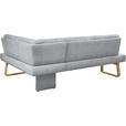 ECKBANK 280/174 cm  in Eichefarben, Hellgrau  - Eichefarben/Hellgrau, Design, Holz/Textil (280/174cm) - Dieter Knoll